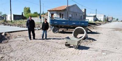 Finaliz� la pavimentaci�n de 50 cuadras en el barrio Mart�n Fierro