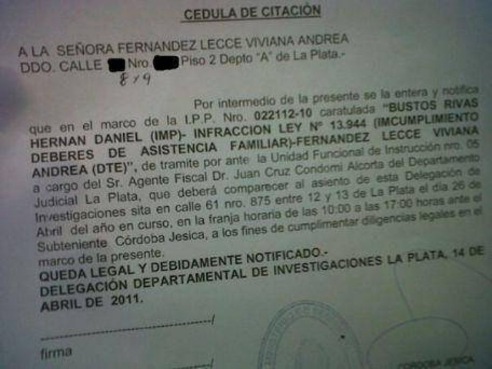 Bustos Rivas: Un fiscal de Florencio Varela, en la mira por amenazas e incumplimientos legales