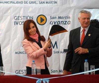 Cristina visitar� San Mart�n el pr�ximo jueves