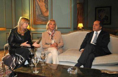 Scioli se reuni� con Rosa Tulio
