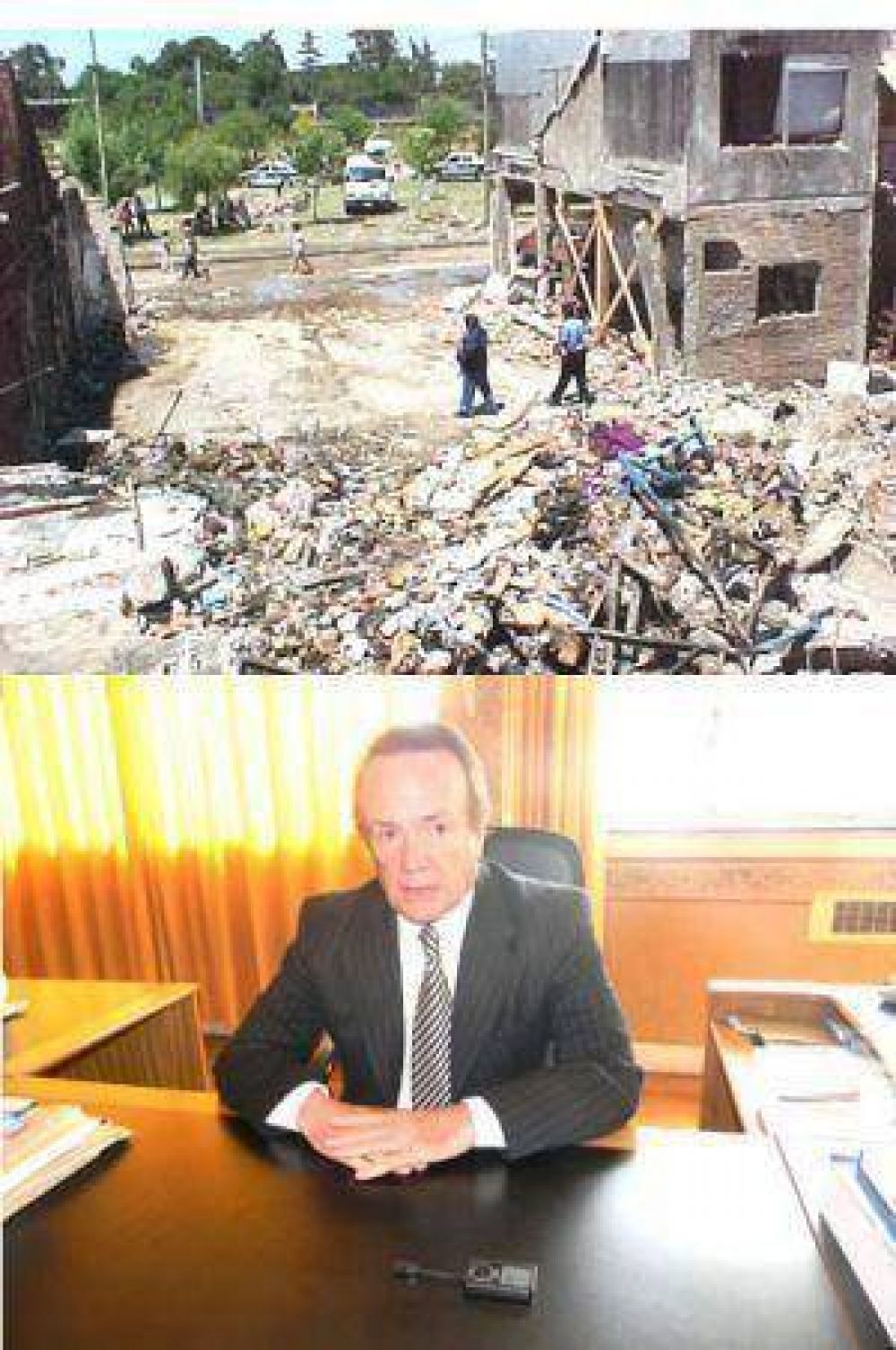 Jorge L�pez: �En la explosi�n de Kil�metro 26 el municipio es querellante de los empleados�