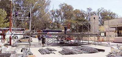 Todo listo para el acto inaugural de la temporada 2011 en Las Termas 