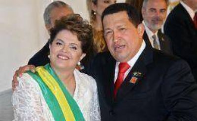 Rousseff recibe el martes a Ch�vez en su primer encuentro oficial