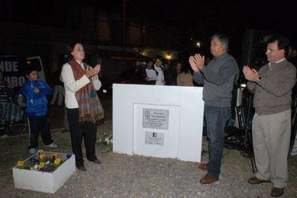 En un acto con tintes electorales, Rosso record� a Evita al cumplirse el 92� aniversario de su nacimiento