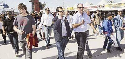 Gerardo Zamora se mostr� a gusto con la fiesta del Turismo Carretera 