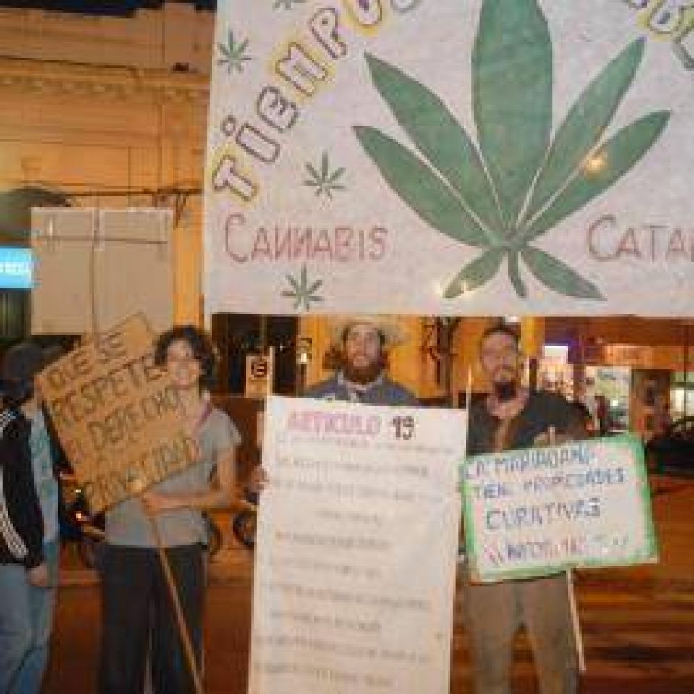 Marcha por la despenalizaci�n de la tenencia de marihuana 