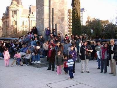 Reclamo por seguridad en la Plaza San Mart�n