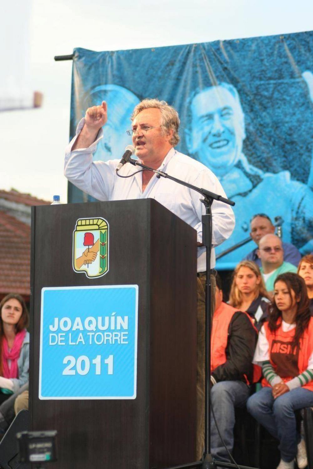 San Miguel - Ante casi 30.000 personas, De la Torre lanz� su reelecci�n