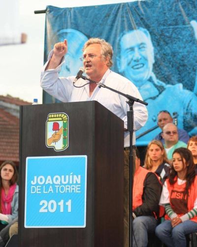 San Miguel - Ante casi 30.000 personas, De la Torre lanz� su reelecci�n