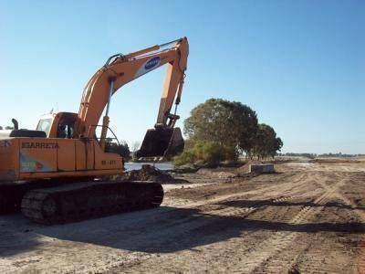 Trabajan en la futura traza de la Circunvalaci�n Norte