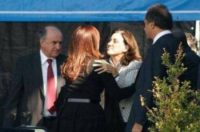 Rosso, con Cristina y Scioli en Jos� C. Paz
