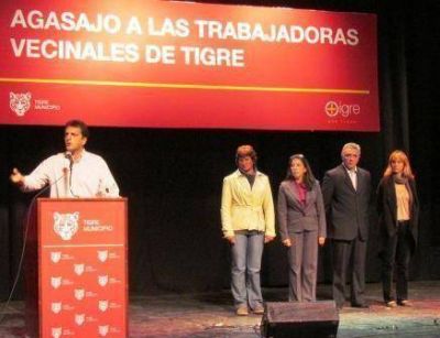 Tigre agasaj� a las trabajadoras vecinales