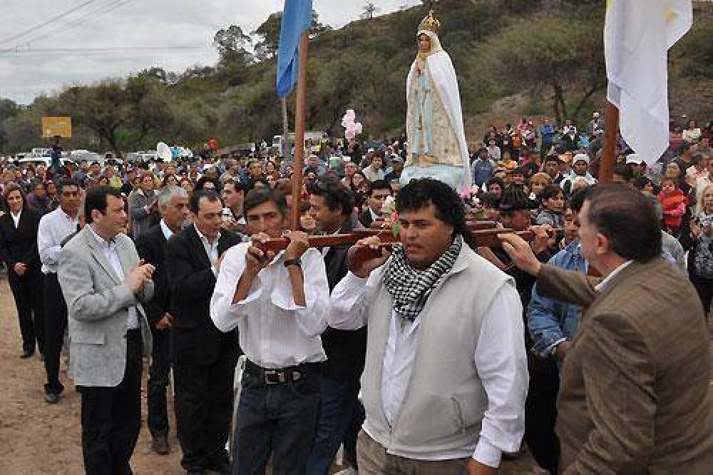 El Gobernador Zamora particip� de la festividad de Nuestra Se�ora de F�tima 