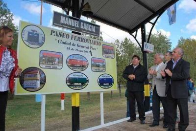 Fue inaugurado el paseo ferroviario �Ciudad de General Pico� 