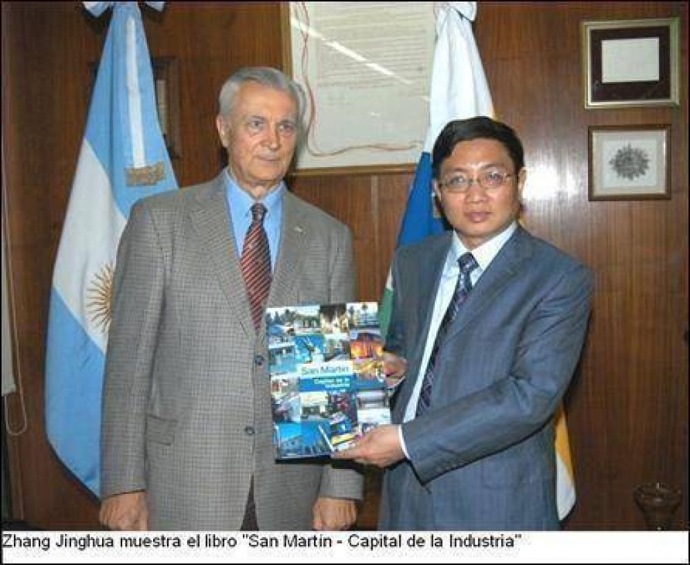 SAN MART�N - IVOSKUS FIRM� ACUERDO DE COOPERACI�N CON EL MUNICIPIO CHINO DE ZHUZHOU