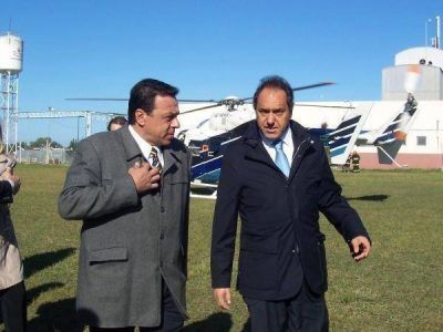 Scioli vuelve Z�rate para inaugurar obras en la Avenida Ant�rtida