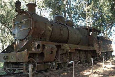 La locomotora de La M�xima ser� reubicada en Sierras Bayas