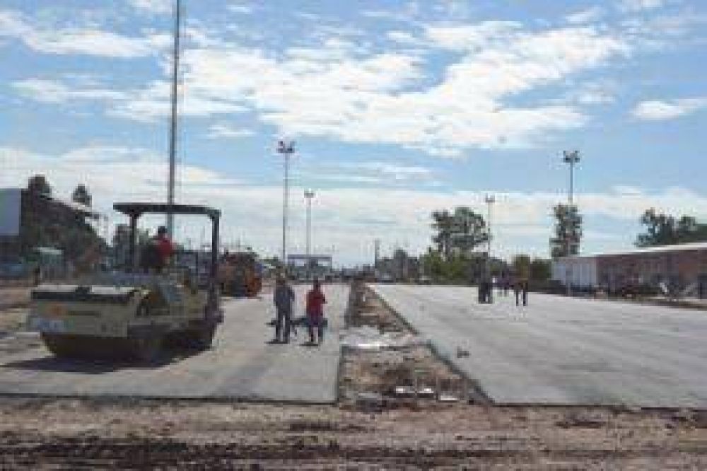 Hoy quedar�n terminados los trabajos en el predio de Ferichaco 