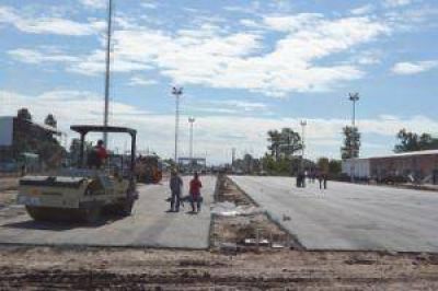 Hoy quedar�n terminados los trabajos en el predio de Ferichaco 