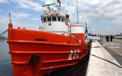 Buque de la Armada espa�ola est� varado en Mar del Plata