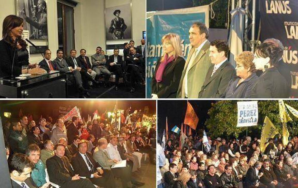 LA PRESIDENTA ANUNCIO POR VIDEOCONFERENCIA OBRAS PARA LANUS Y LOMAS DE ZAMORA