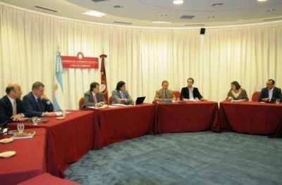 Distintos temas de la gesti�n provincial fueron analizados en una reuni�n con los Ministros Coordinadores