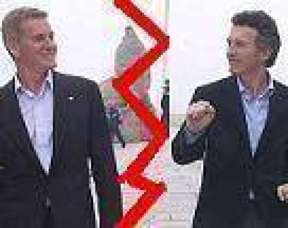 Macri y De Narv�ez cada vez m�s lejos