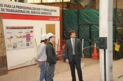 El intendente recorri� obras en El Palomar