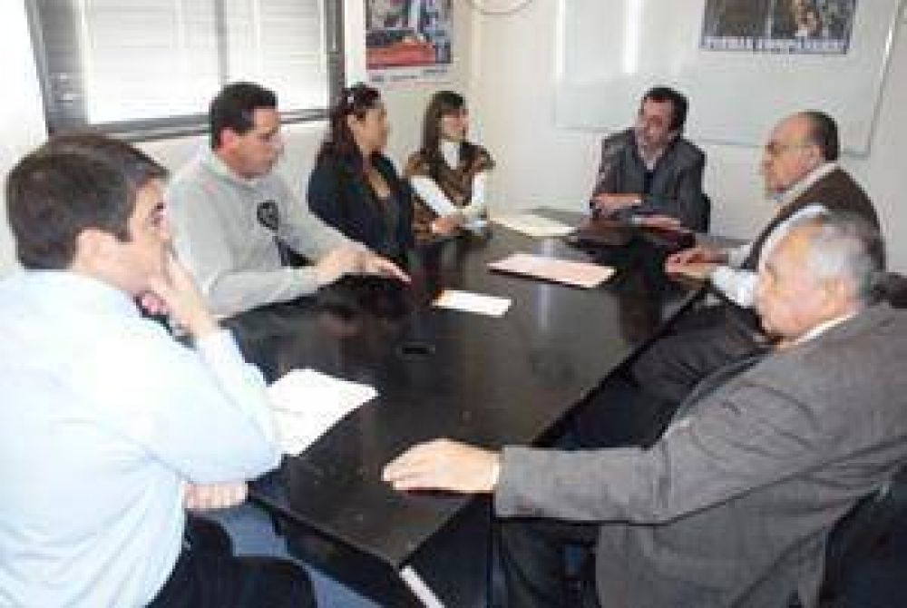 Reuni�n en el Ministerio de Trabajo 