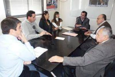 Reuni�n en el Ministerio de Trabajo 