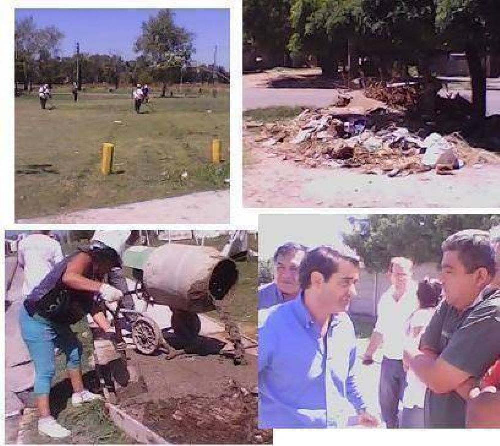 Recorrida por las obras del Programa Argentina Trabaja 