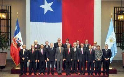 Pi�era recibi� a Das Neves, Peralta y otros 12 gobernadores argentinos