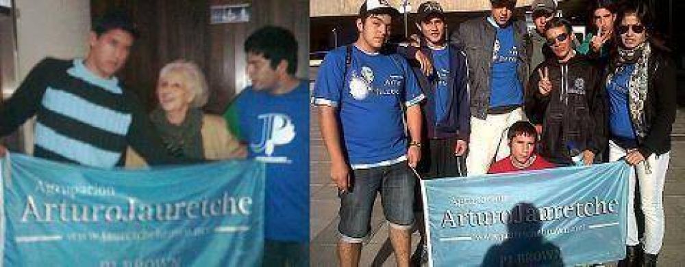 La Jauretche alent� la reelecci�n de Scioli y Cristina Fern�ndez 