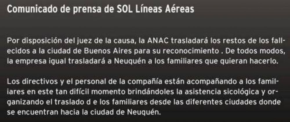 Encontraron la caja negra del avi�n y trasladan restos de v�ctimas a Buenos Aires