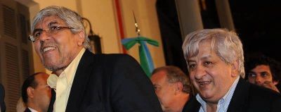 En la casa de Scioli, Moyano se llev� toda la atenci�n