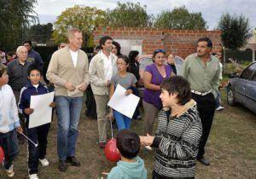 �Cuando sea gobernador volver� ac�, con Pablo que ser� el intendente�