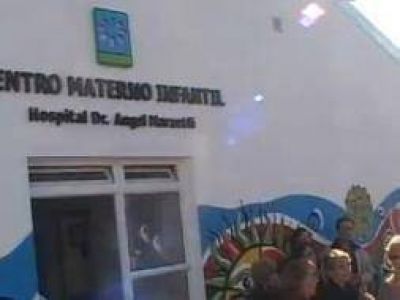 Ca�uelas: Inauguraron el nuevo Centro Materno Infantil