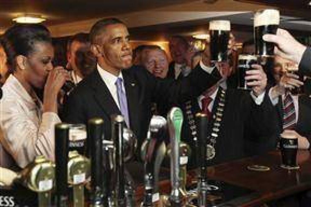 En Irlanda, Obama prometi� impulsar la recuperaci�n