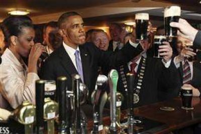 En Irlanda, Obama prometi� impulsar la recuperaci�n