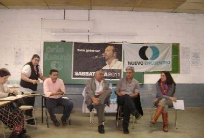 �Nuevo Encuentro es la herramienta que mejor expresa la profundizaci�n del rumbo iniciado en 2003�