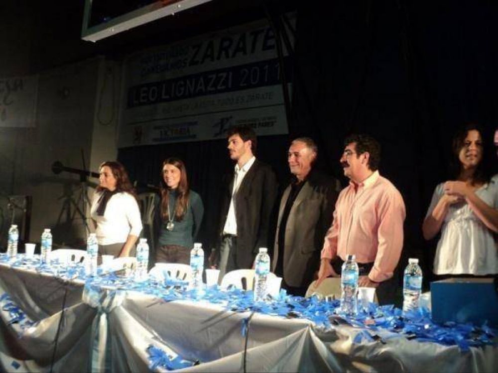 Leonardo Lignazzi lanz� su precandidatura a intendente