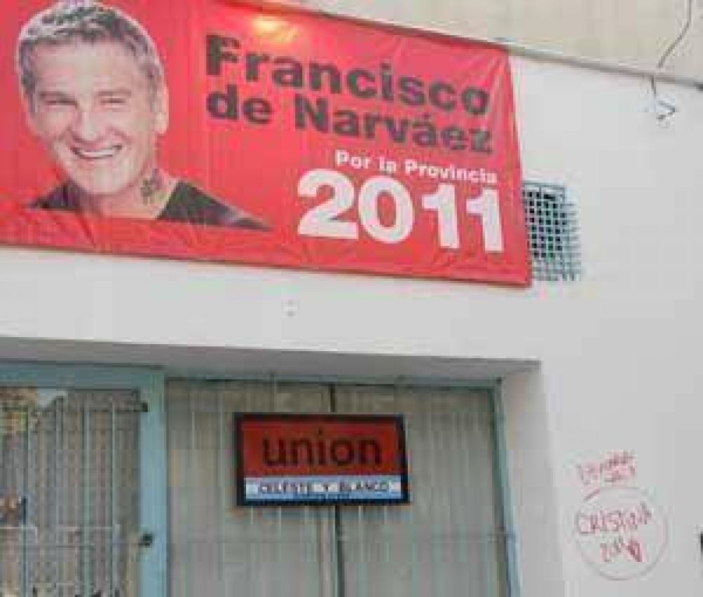 Pintadas en el local del Pro 