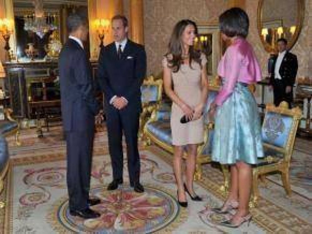 Los Obama, con los duques de Cambridge