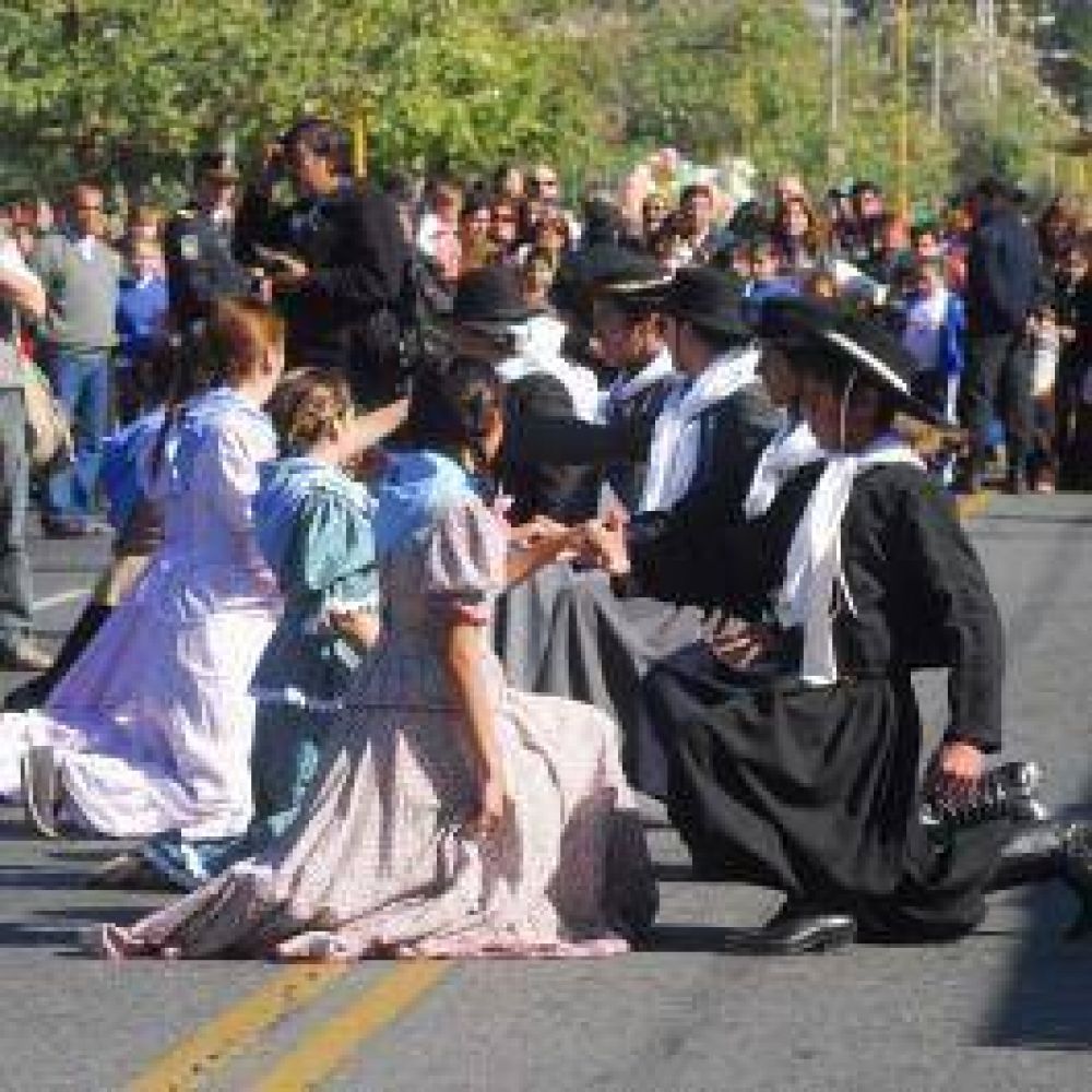 Brizuela, en los festejos del 25 de mayo