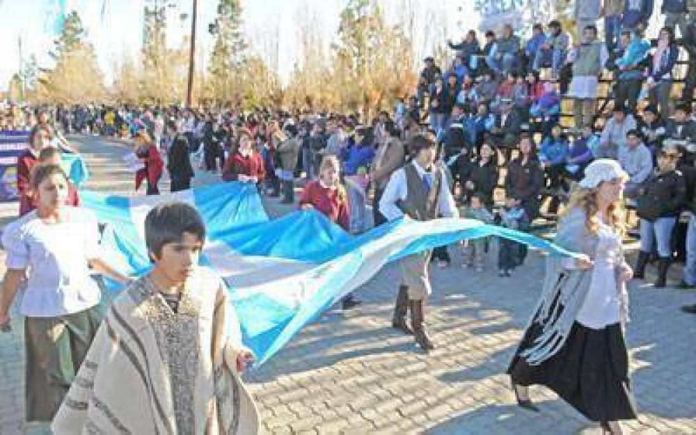 Das Neves celebr� en Cushamen