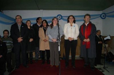LUJ�N - LA INTENDENTA ROSSO PRESIDI� EL ACTO CENTRAL POR EL 201� ANIVERSARIO DE LA REVOLUCI�N DE MAYO