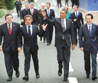 El G-8 trata la primavera �rabe