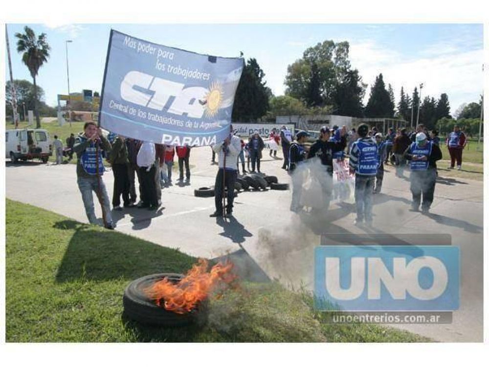 La CTA Regional Entre R�os se movilizar� al T�nel Subfluvial el 8 de junio