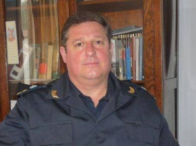 Garavaglia cumplir� funciones de segundo jefe en la Departamental de 25 de Mayo
