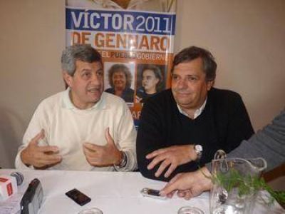 V�ctor De Gennaro inaugur� la Casa de Unidad Popular